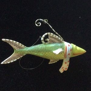 Christmas Krinkles. BY Patience Brewster, DEPT 56, Fish Ornament